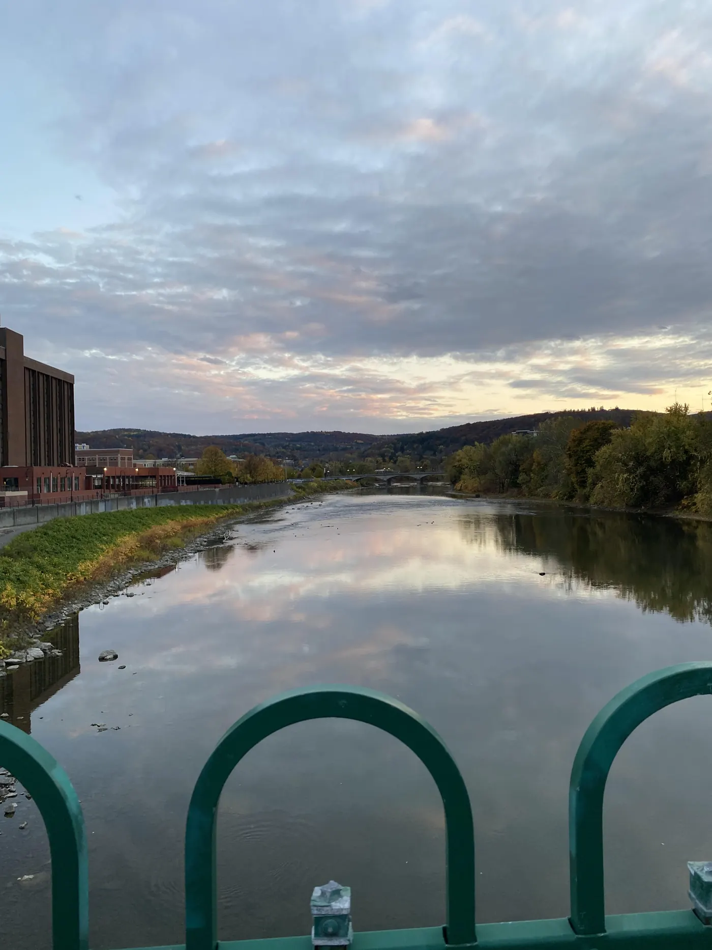 Chenango River near downtown Binghamton